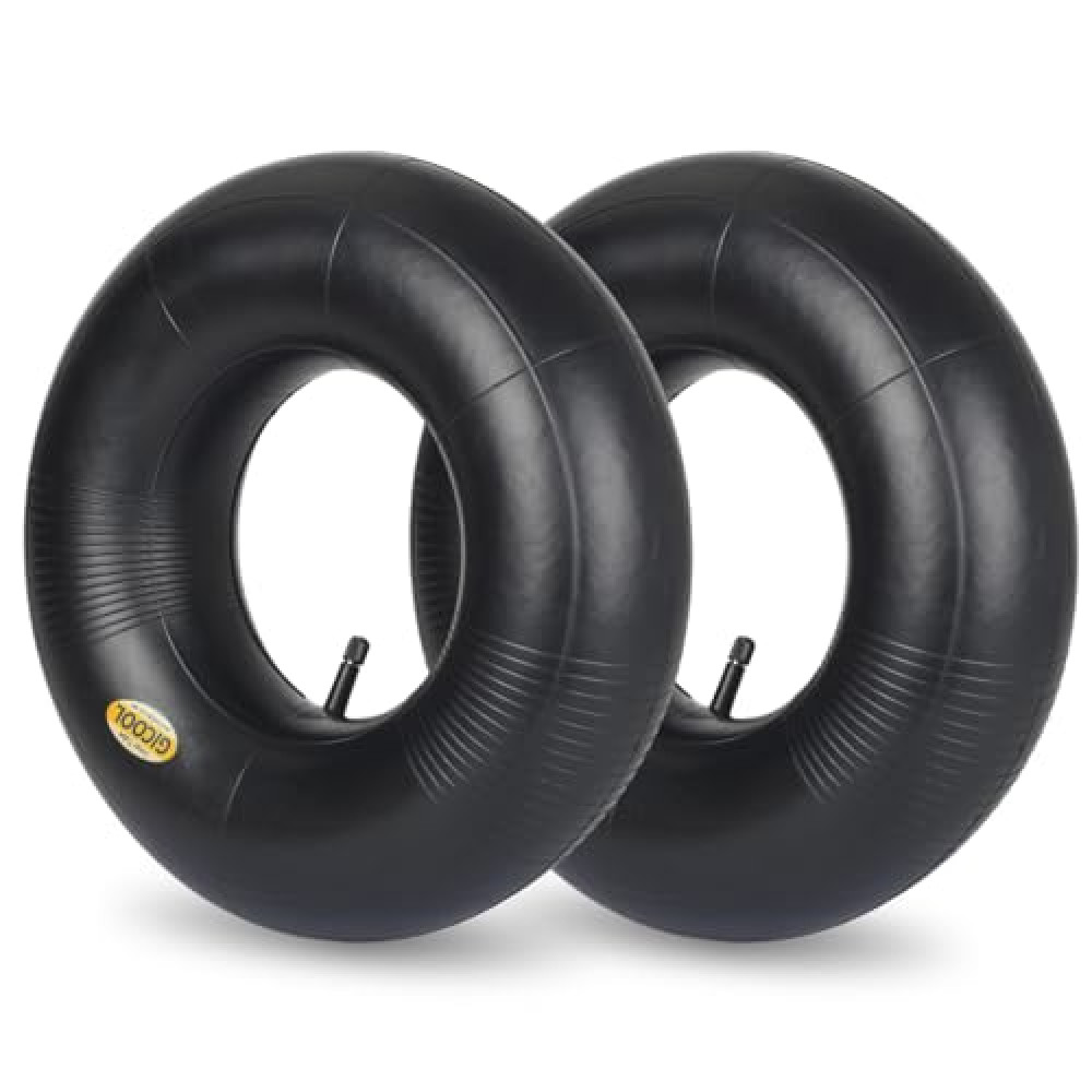 GICOOL 13x6.50-6 Inner Tube, 2 Pack with TR-13 Valve Stem, Heavy Duty, Universal Fit for Ride-on Mower, Razor Dirt Quad Lawn Mower, Yard Trailer, Go Kart, ATV, Yard Tractor, Snow Blower Tires Fiyatı