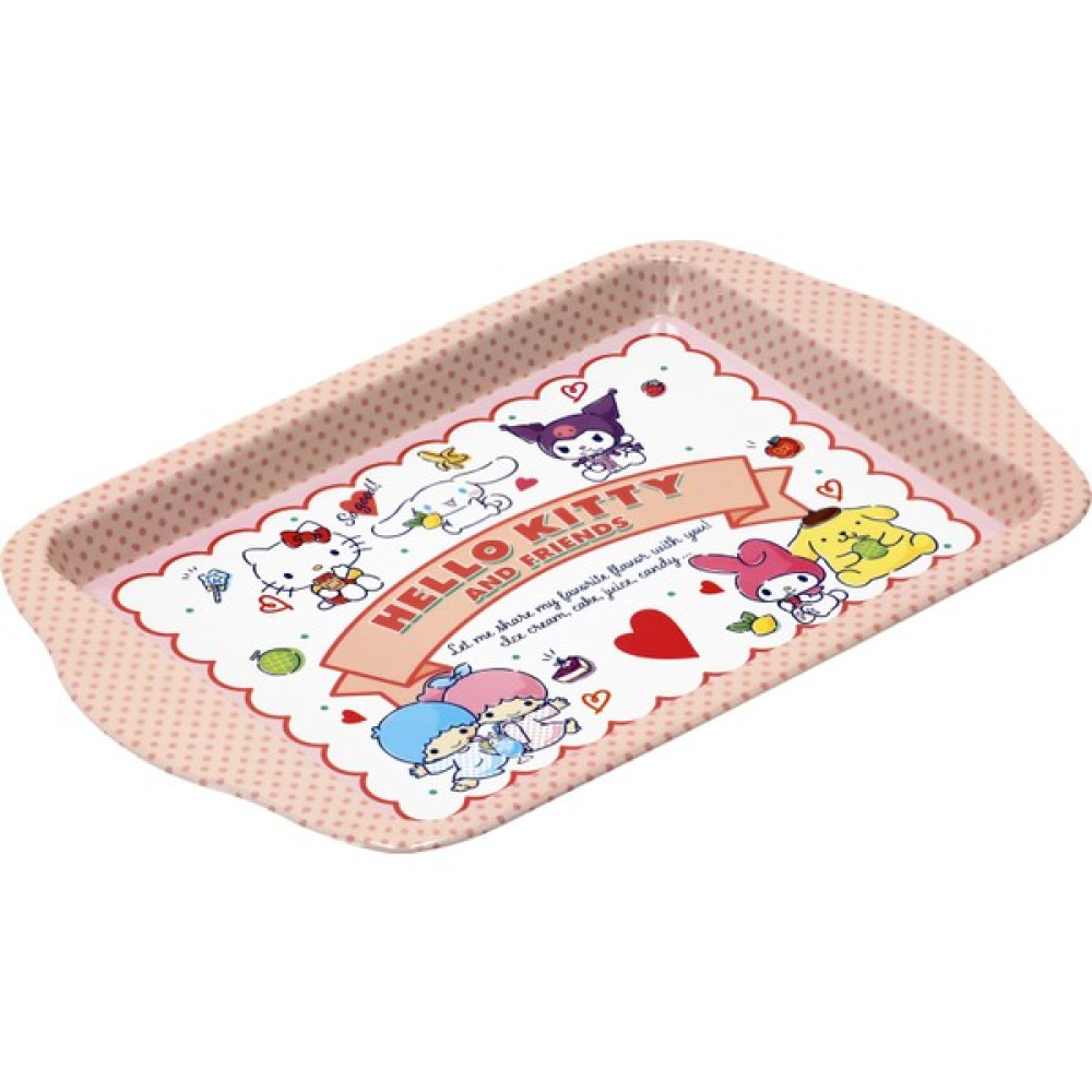 Gifi Mini Metal Tepsi 255 20 00-7 - Pembe Servis Tepsisi Fiyatı