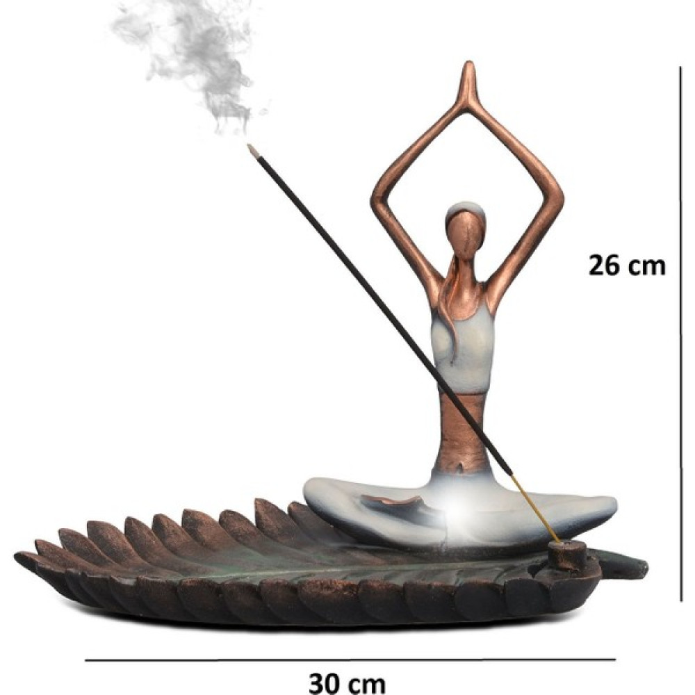 Gift Garden Tütsülük Yoga Yapan Kadın Yoga Beyaz Eller Yukarıda Biblo Fiyatı