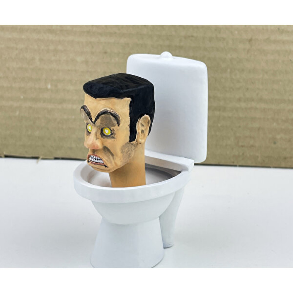 Giftbox 3D Skibidi Toilet G Man 15CM Oyuncak Fiyatı