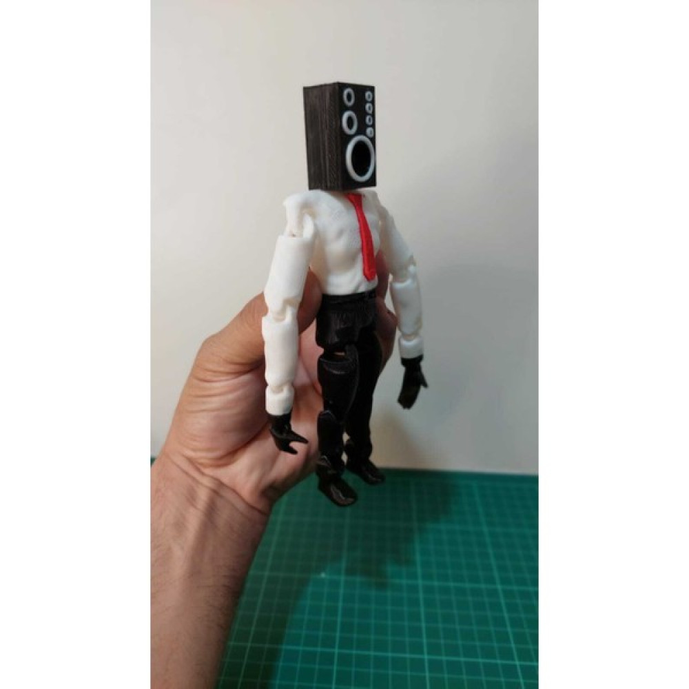 GİFTBOX3D Skibidi Toilet Speaker Man Karakteri 19 cm Oyuncak Fiyatı