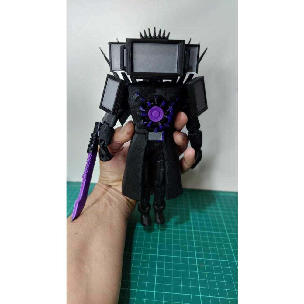 Giftbox3d Skibidi Toilet Titan Tvman 17 Cm Aksiyon Figürleri Fiyatı