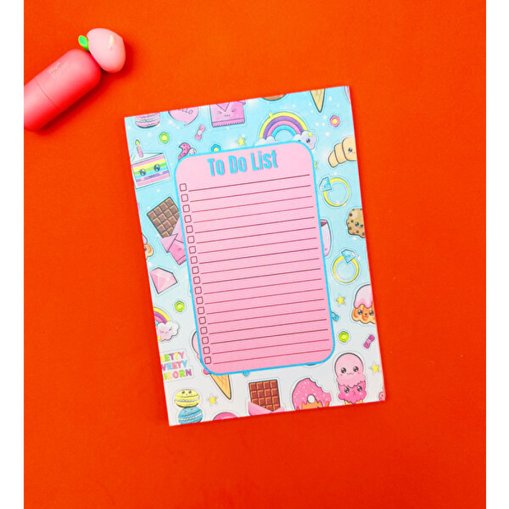 Giftmoda Dondurma Tasarımlı To Do List Yapılacak Listesi Defter Fiyatı