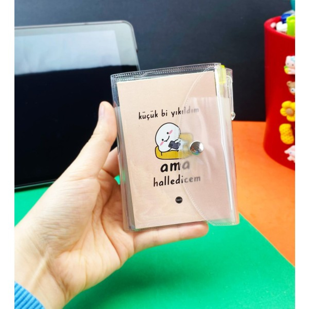Giftmoda Küçük Bi Yıkıldım Tasarımlı Pp Mini Çanta Defter ve Kalem Set Not Defteri & Bloknot Fiyatı