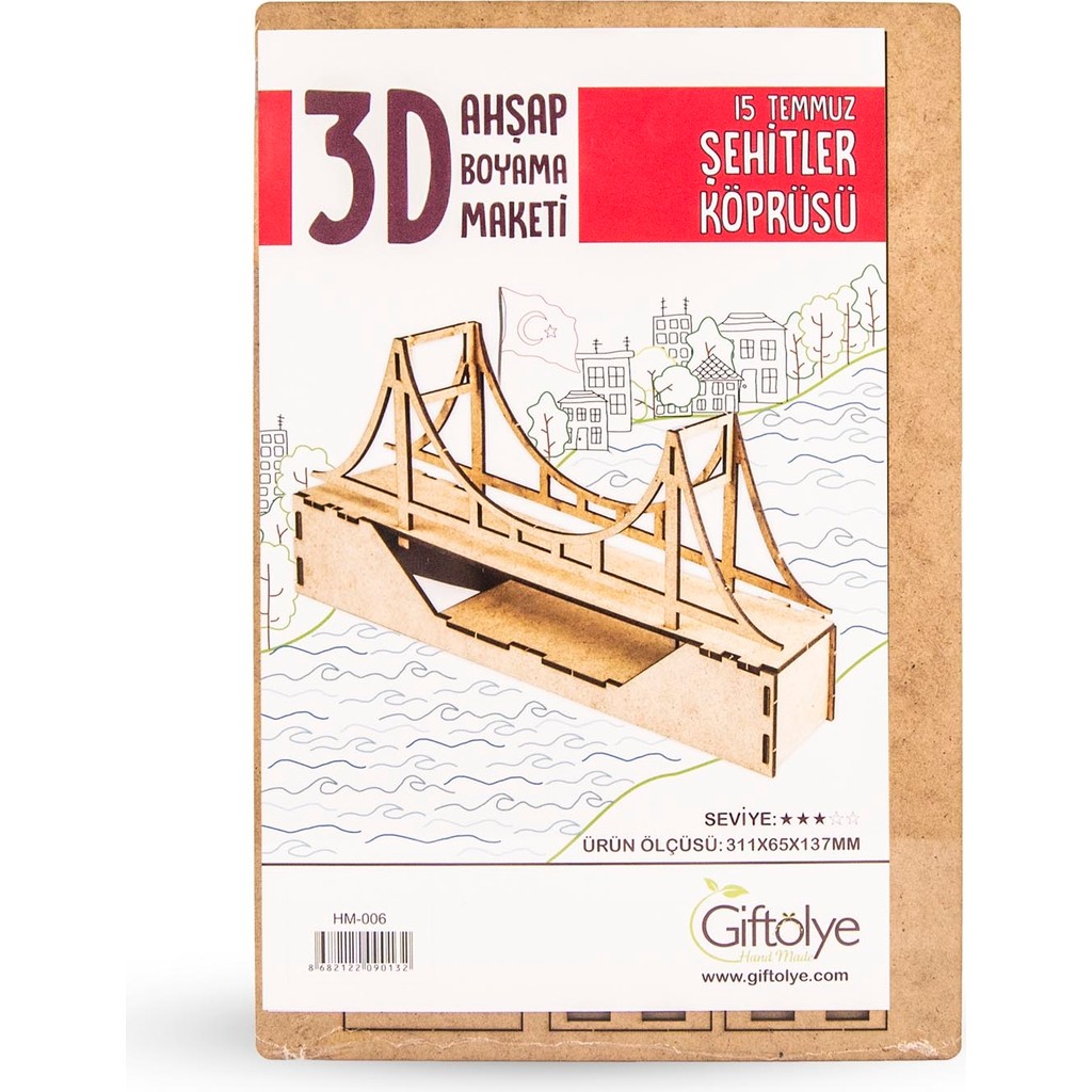 Giftölye Ahşap Köprü Maketi Diğer Fiyatı