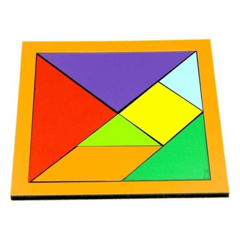 Giftölye Ahşap Renk Tangram 11 x 11 cm Bebek Oyuncakları Fiyatı