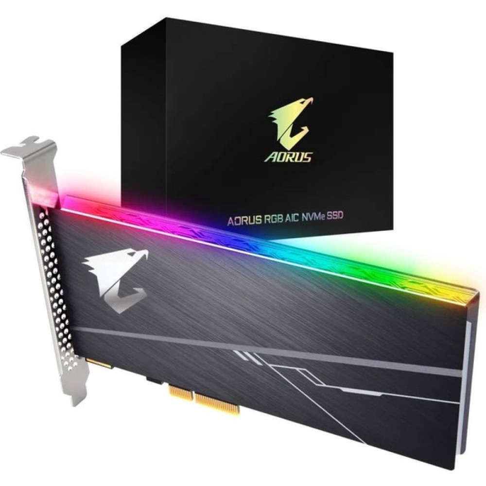 Gigabyte 1tb Aorus Aıc Nvme Rgb Okuma 3480MB-YAZMA 3080MB 2 SSD (GP-ASACNE2100TTTDR) SSD / Solid State Drive Fiyatı