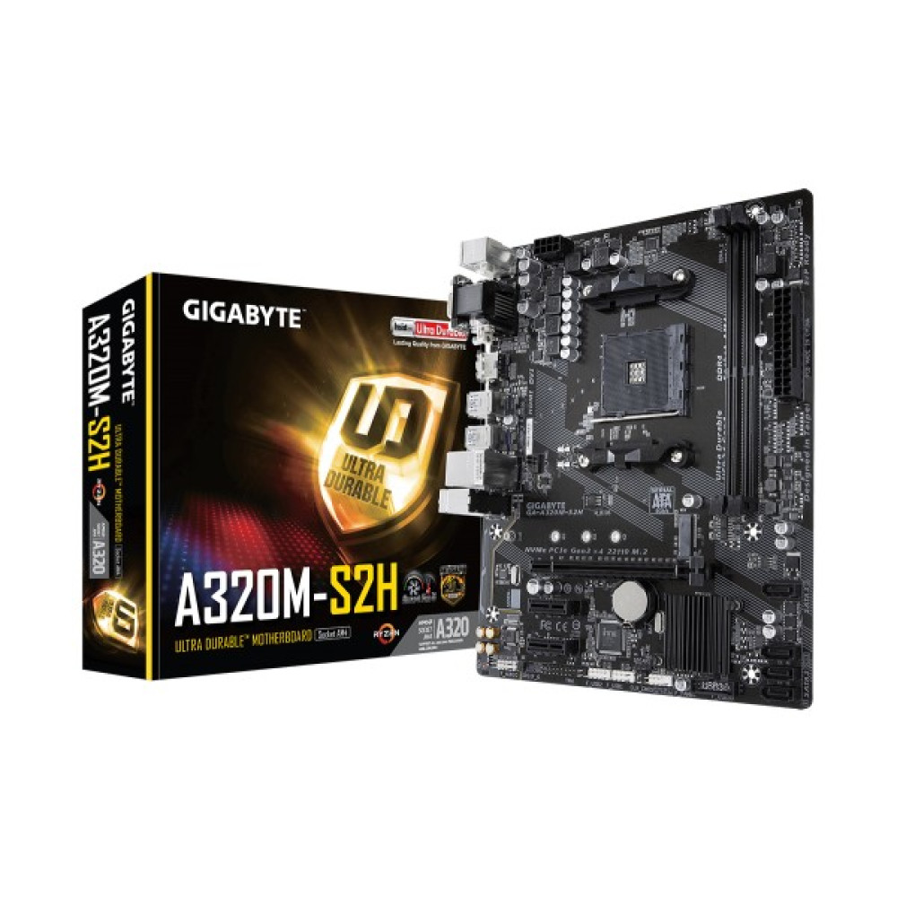Gıgabyte A320M-S2H S/l/v Ddr4 HDMI DVI Pcı Am4 Anakart Fiyatı