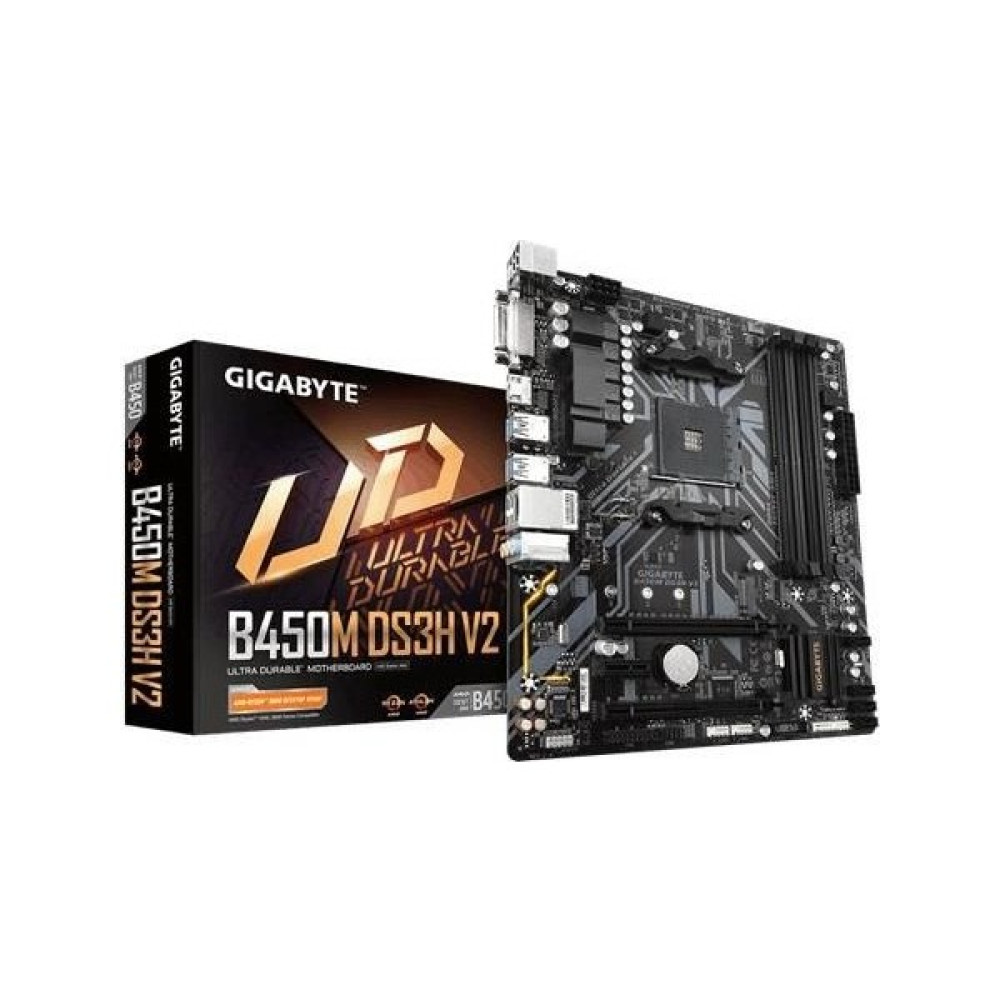 Gigabyte B450M-DS3H-V2 AMD B450 3600MHz DDR4 AM4 mATX Anakart Anakart Fiyatı