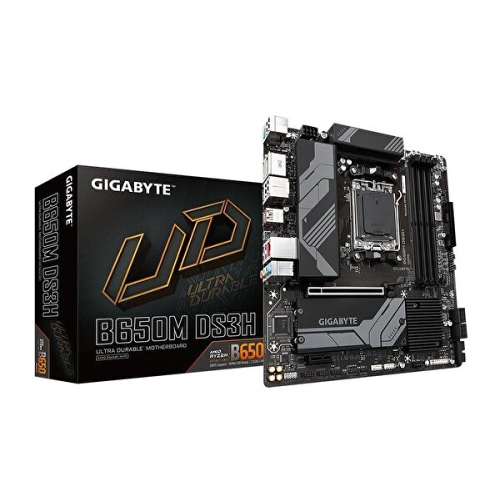 Gigabyte B650M Ds3H 1.0 AMD AM5 Ddr5 Micro ATX Anakart Anakart Fiyatı