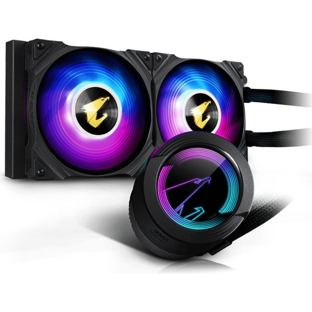 Gigabyte Fan Sıvı Soğutucu Amd/Intel RGB GP-AWATERFORCE240 RGB Fusion 2.0 İşlemci Soğutucusu Soğutucular Fiyatı