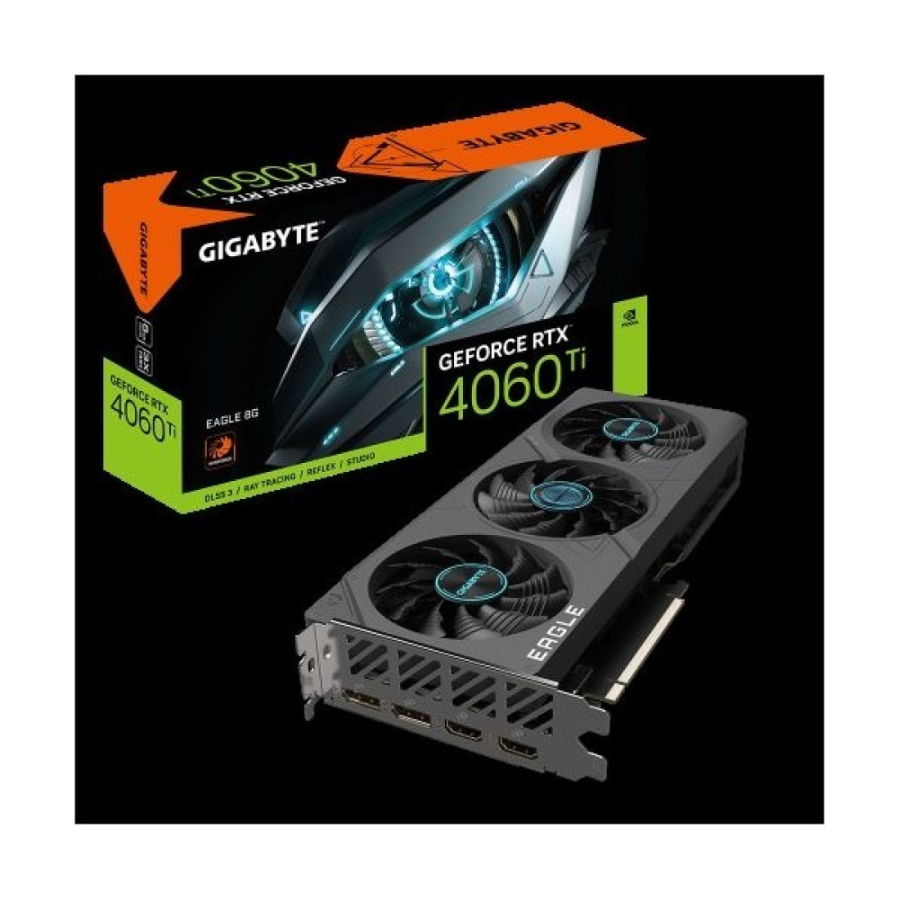 Gigabyte GeForce RTX 4060 Ti EAGLE OC 8GB GDDR6 DLSS 3 128 Bit Ekran Kartı Ekran Kartları Fiyatı