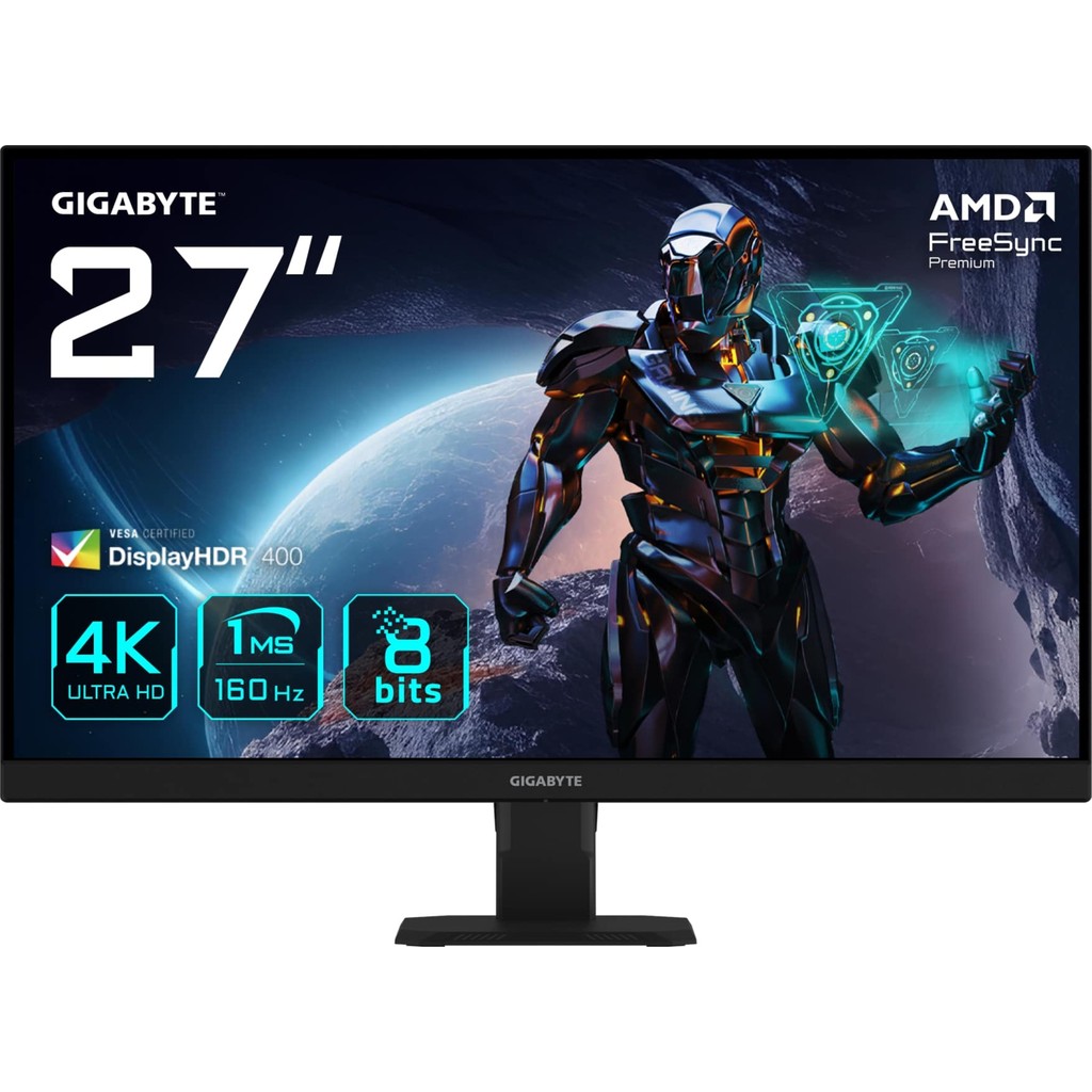 Gigabyte Gıgabyte GS27U 27″ 160Hz 1ms Vesa DISPLAYHDR400 4K UHD IPS Gaming (Oyuncu) Monitör - 1 ms - 160 Hz Monitör Fiyatı