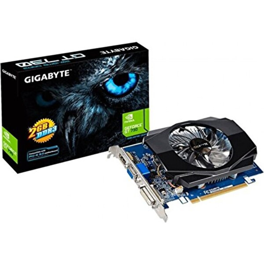 Gigabyte Gv-N730D3-2Gi Gt730 2 GB Ddr3 64 Bit Hdmi DVI PCIe 16X Ekran Kartı Ekran Kartları Fiyatı