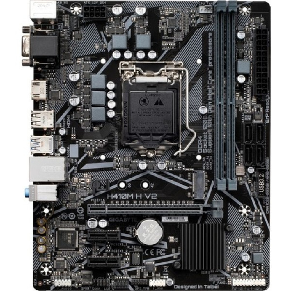 Gigabyte H410M H V2 Sata,m2 Ddr4 2933MHZ USB 3.2 VGA HDMI Ses G.lan 1200P Anakart Oto Boyaları Fiyatı