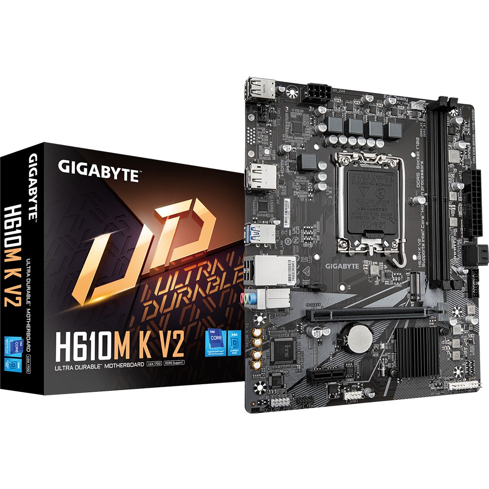 Gigabyte H610M K V2 D5 1700P Vga Hdmi Usb3.2 Bilgisayar Çevirici ve Adaptörü Fiyatı