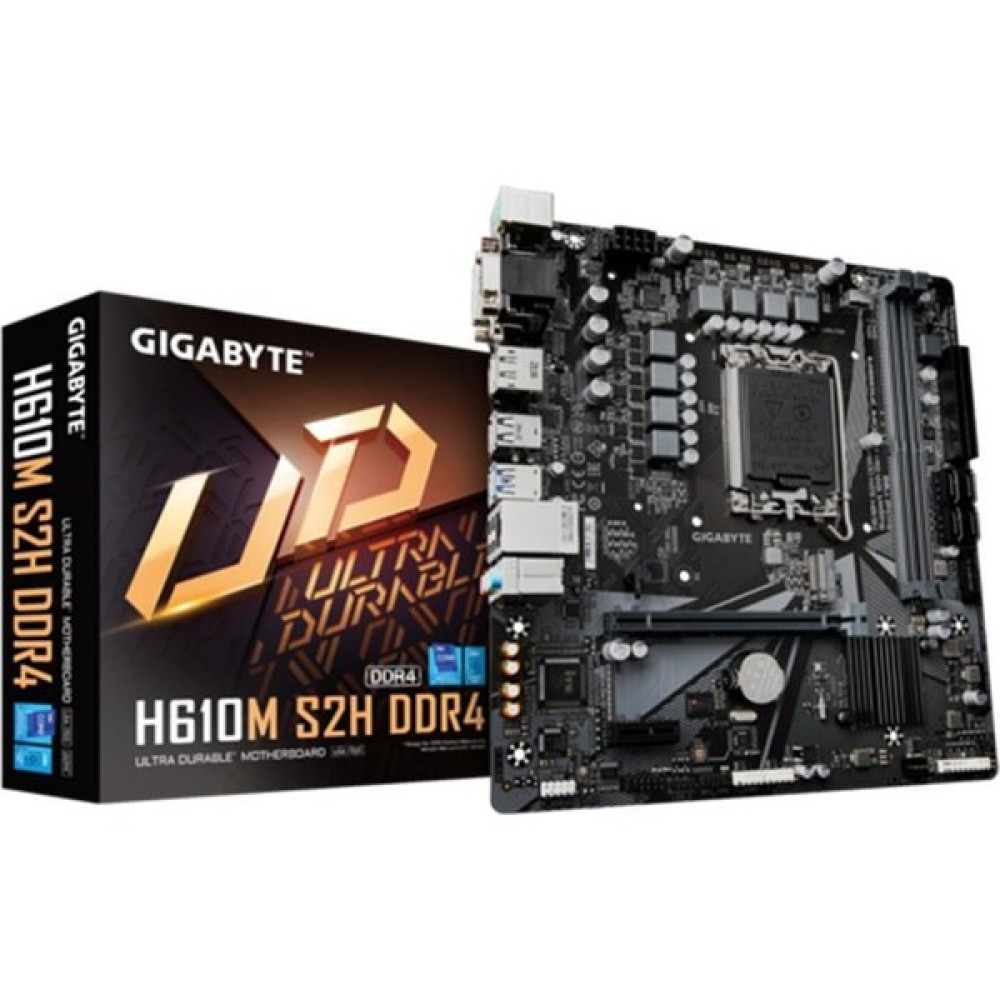 GIGABYTE H610M-S2H-DDR4 3200MHZ 1XVGA 1XHDMI 1XDP 1XDVI 1XM.2 USB 3.2 MATX 1700P (13. VE 12.NESİL İŞLEMCİ UYUMLU) Oto Boyaları Fiyatı