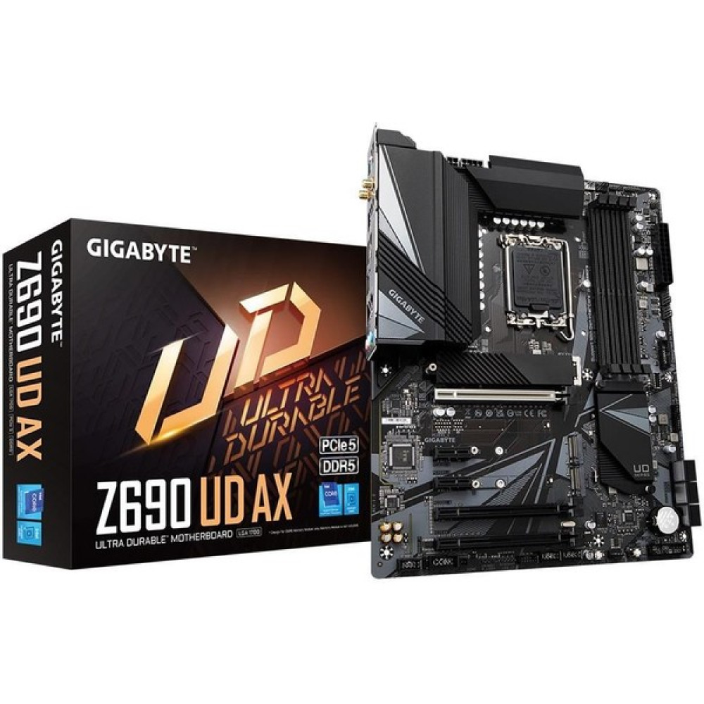 Gigabyte Z690 UD AX Intel Z690 6000MHz (OC) DDR5 LGA1700 ATX Anakart Anakart Fiyatı