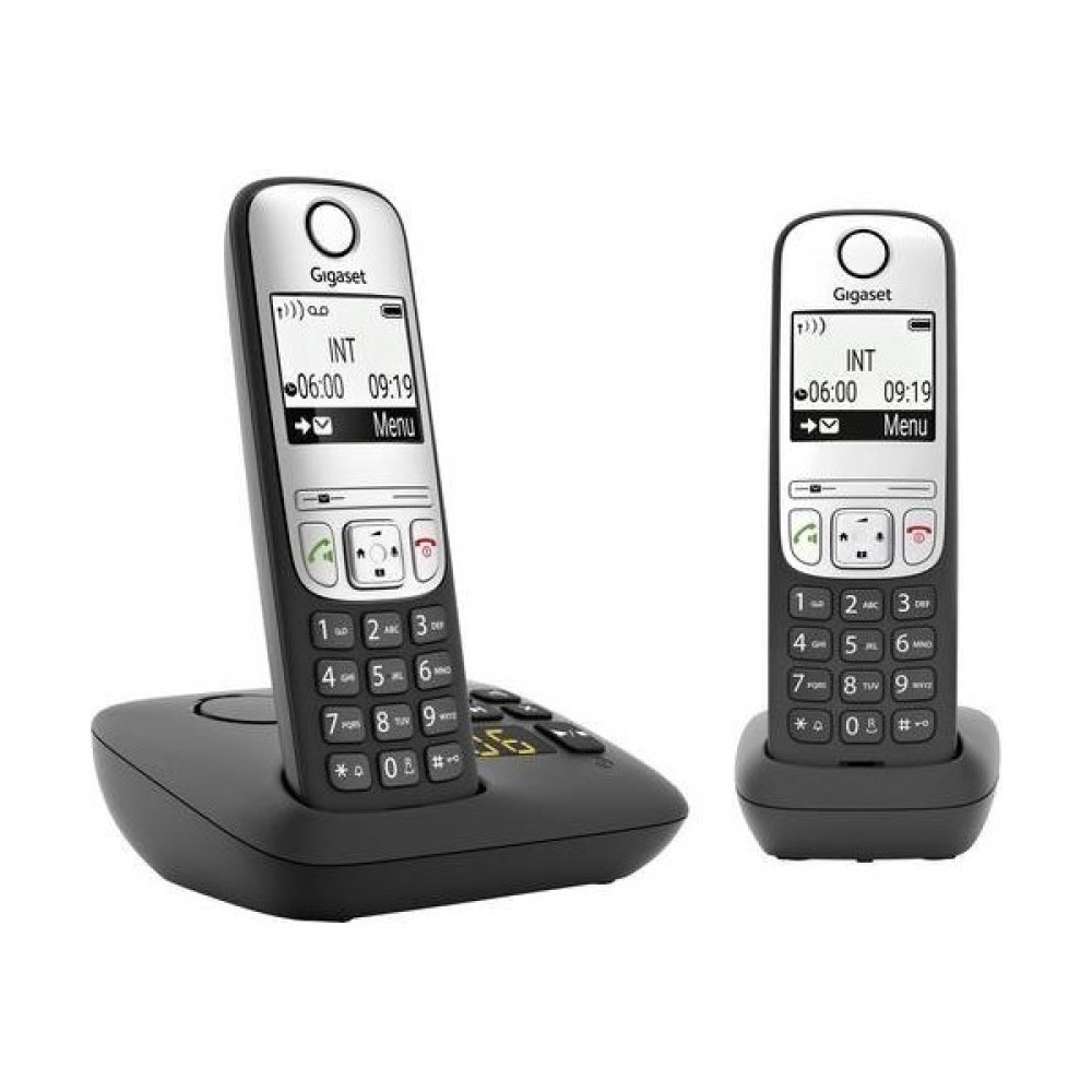Gigaset A690A Duo 2 Ahizeli Telesekreterli Telsiz Telefon - Siyah Telsiz Telefon Fiyatı