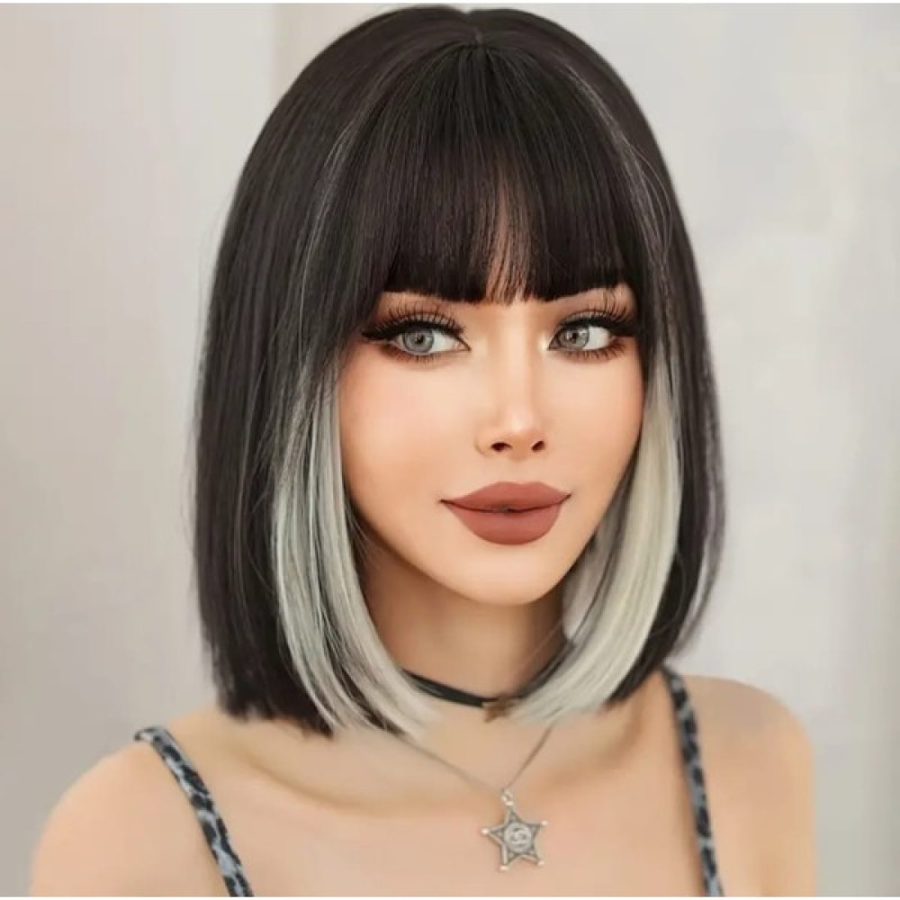 Gigi Giyim Kısa Düz Perçemli Bob Peruk - Siyah Oto Boyaları Fiyatı