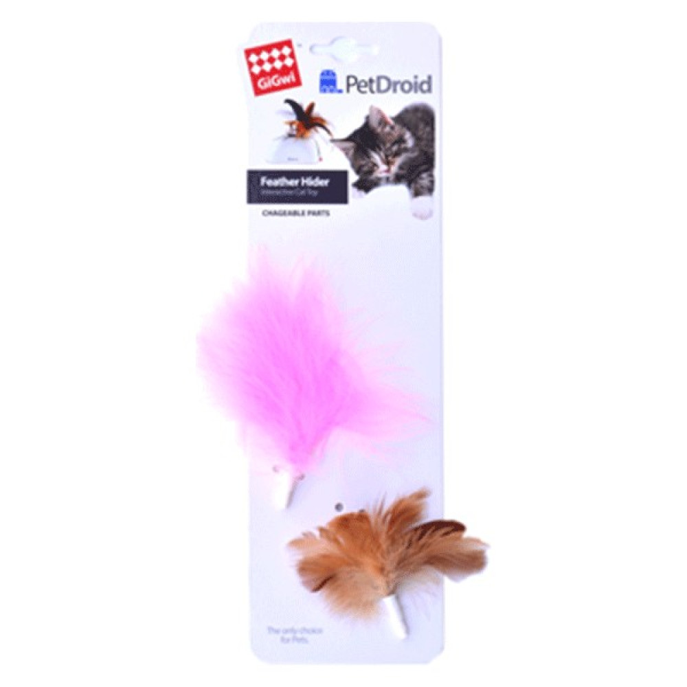 GiGwi Pet Droid Sensörlü Kedi Oyuncağı Yedek Tüylü Pembe - Farmapets Evcil Hayvan Ürünleri Fiyatı