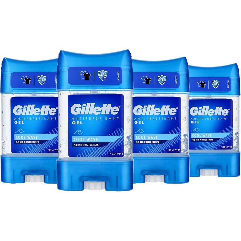 Gillette Antiperspirant Gel Cool Wave 70 Ml - 4 Adet Diğer Fiyatı
