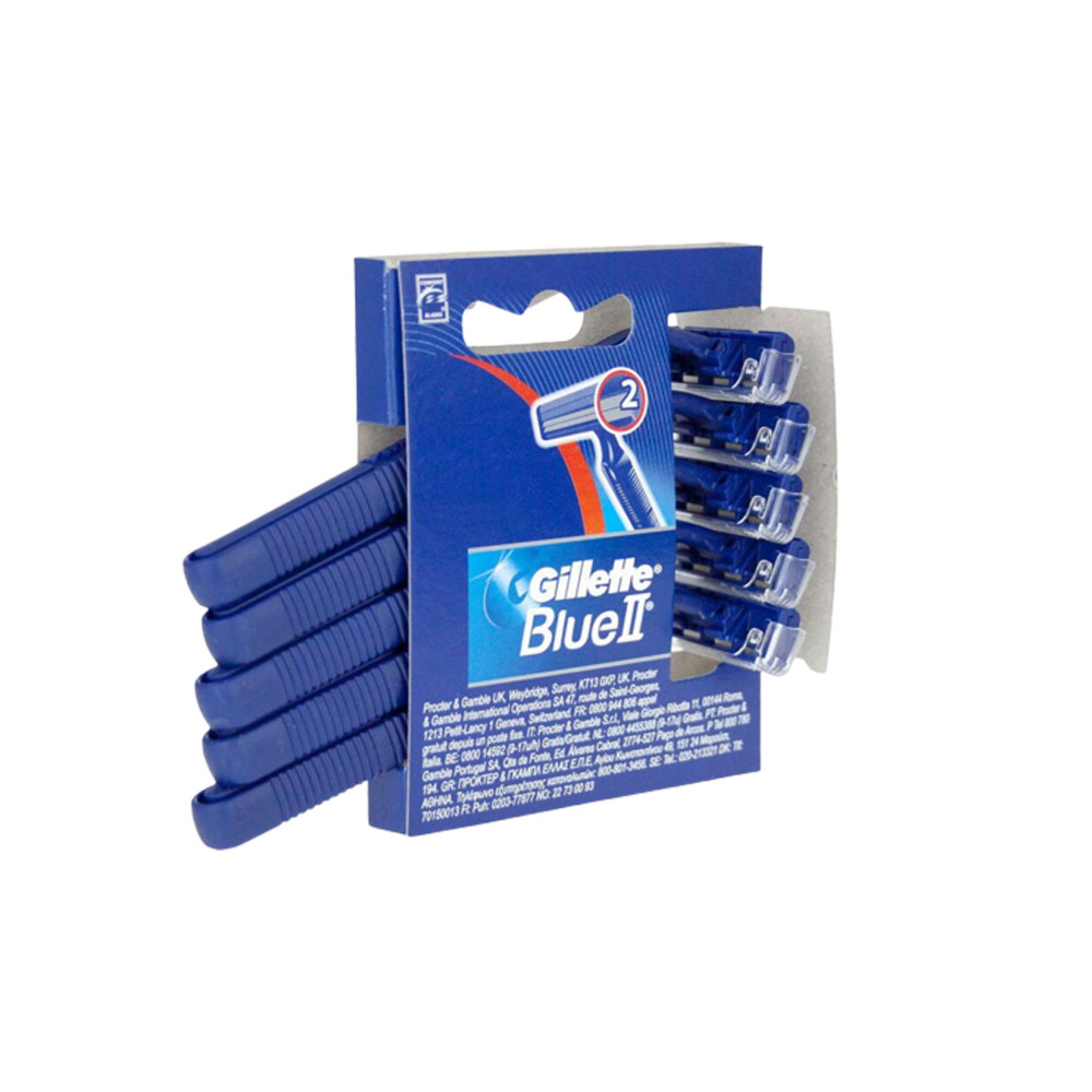 Gillette Blue 2 Tıraş Bıçağı 5'li Karton Paket