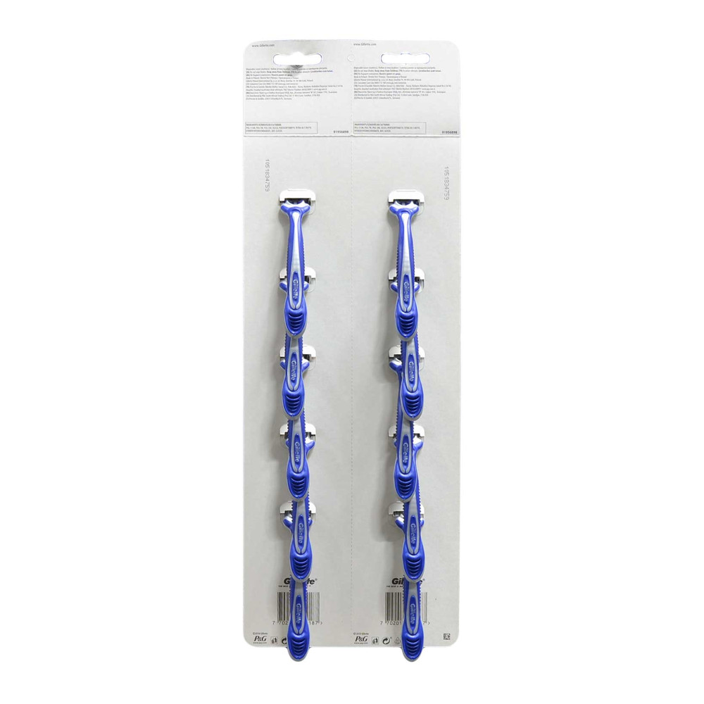 Gillette Blue 3 Tıraş Bıçağı 10'lu Kartela Comfort