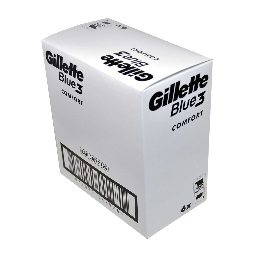 Gillette Blue 3 Tıraş Bıçağı 3 + 1'li Blister Comfort