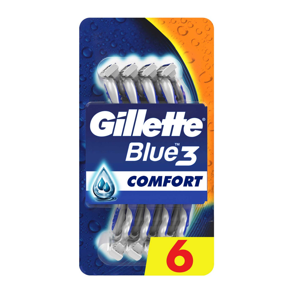 Gillette Blue 3 Tıraş Bıçağı 6'lı Blister Comfort