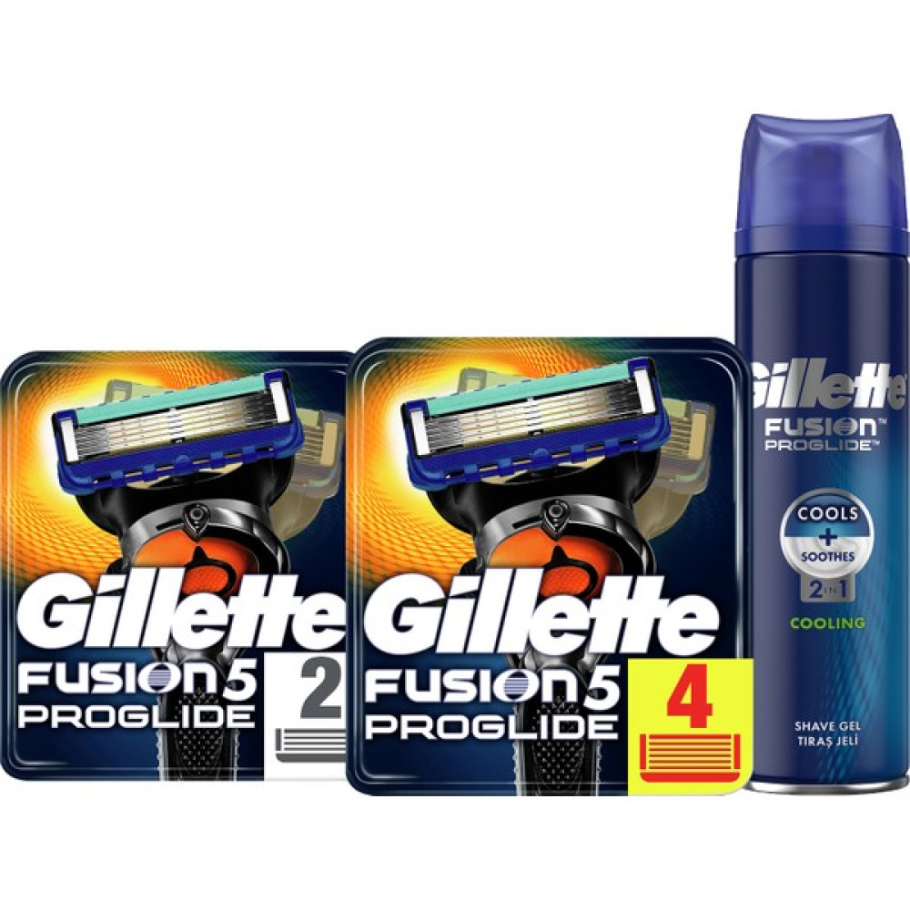 Gillette Fusion ProGlide Flexball Tıraş Bıçağı Paketi (6'lı Bıçak + Jel)   Oto Boyaları Fiyatı