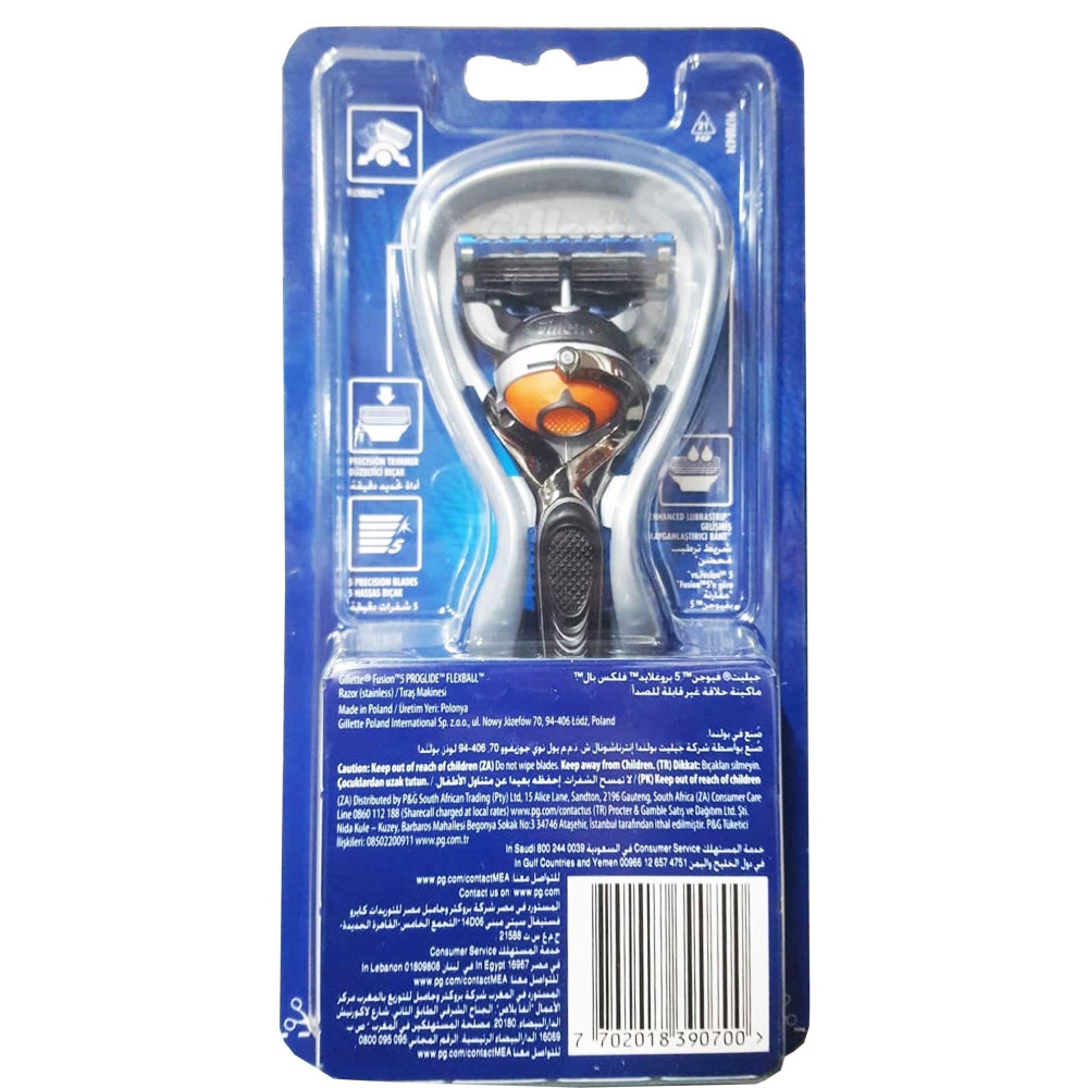 Gillette Fusion Proglide Tıraş Makinesi 1up FlexBall