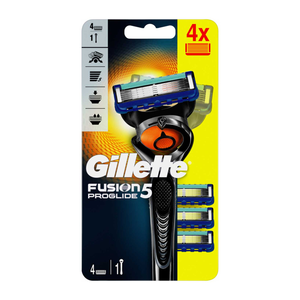 Gillette Fusion Proglide Tıraş Makinesi + 4 Yedek Bıçak Tıraş Makineleri Fiyatı