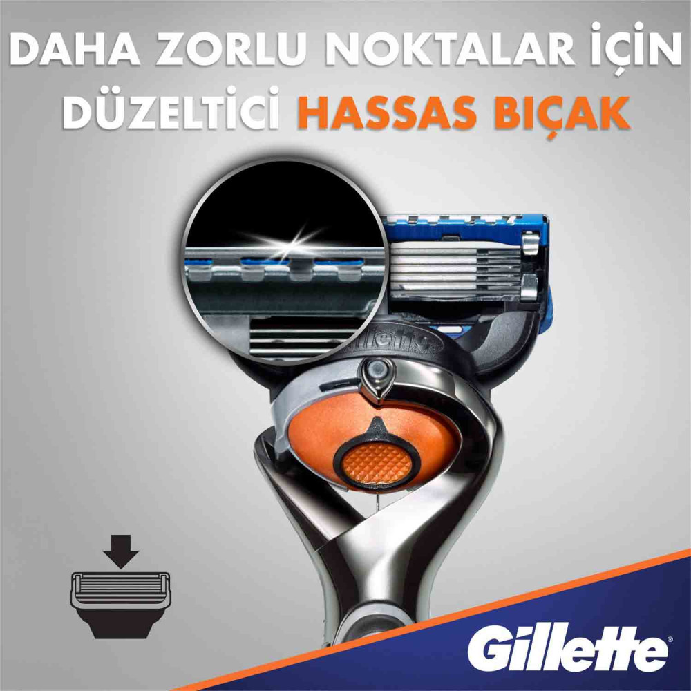 Gillette Fusion Proglide Tıraş Makinesi + 4 Yedek Bıçak