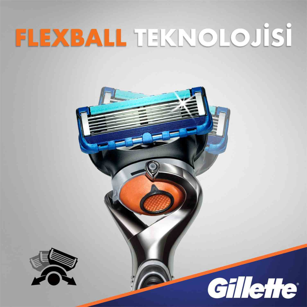 Gillette Fusion Proglide Tıraş Makinesi + 4 Yedek Bıçak