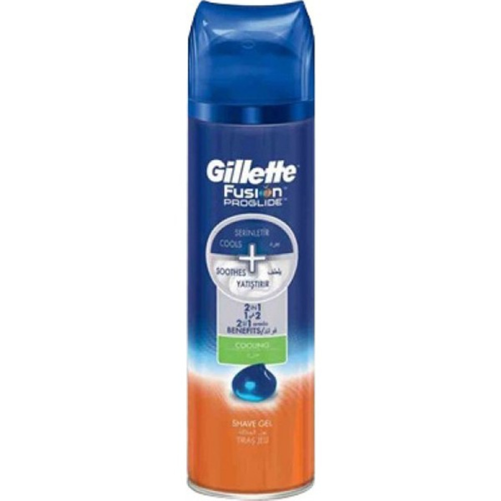 Gillette Fusion Proglıde Traş Jeli 200ml Coolıng - 6'lı Paket Tıraş Makineleri Fiyatı