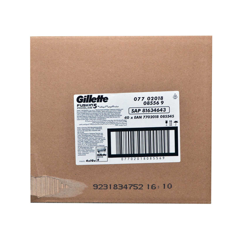 Gillette Fusion5 Proglide Yedek Erkek Tıraş Bıçağı 8'li