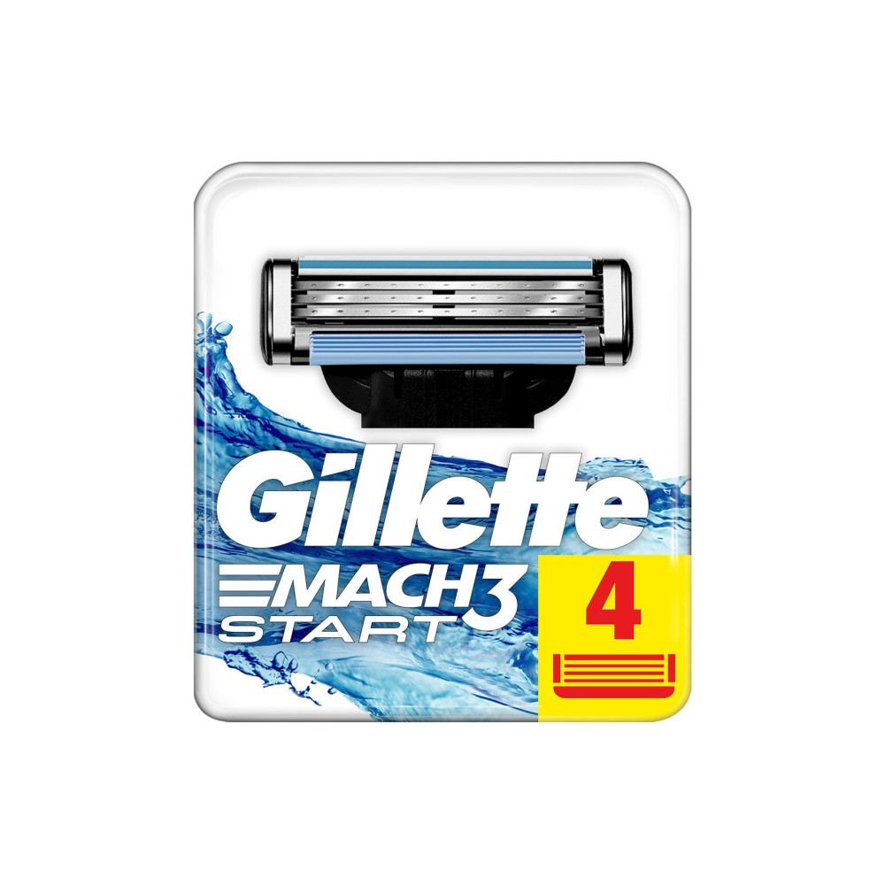 Gillette Mach 3 Start Tıraş Bıçağı 4lü Yedek Başlık Tıraş Bıçağı ve Yedekleri Fiyatı
