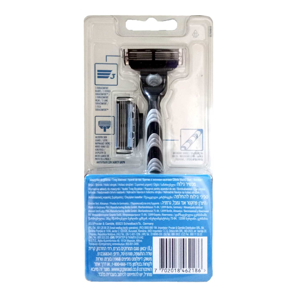 Gillette Mach 3 Start Tıraş Makinesi 2 up
