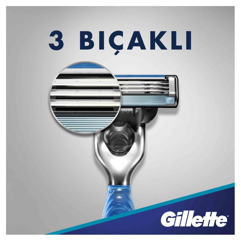Gillette Mach 3 Start Tıraş Makinesi 2 up