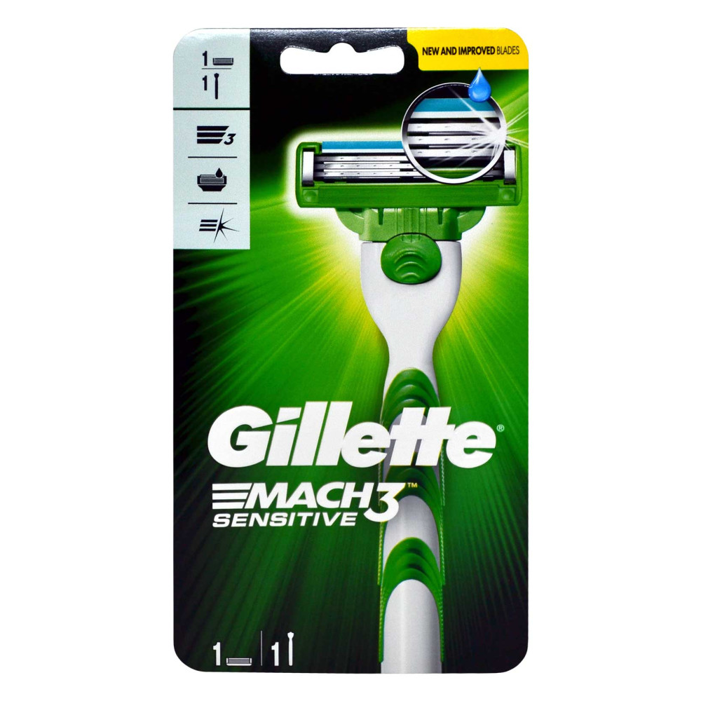 Gillette Mach 3 Tıraş Makinesi 1 up Sensitive Tıraş Makineleri Fiyatı