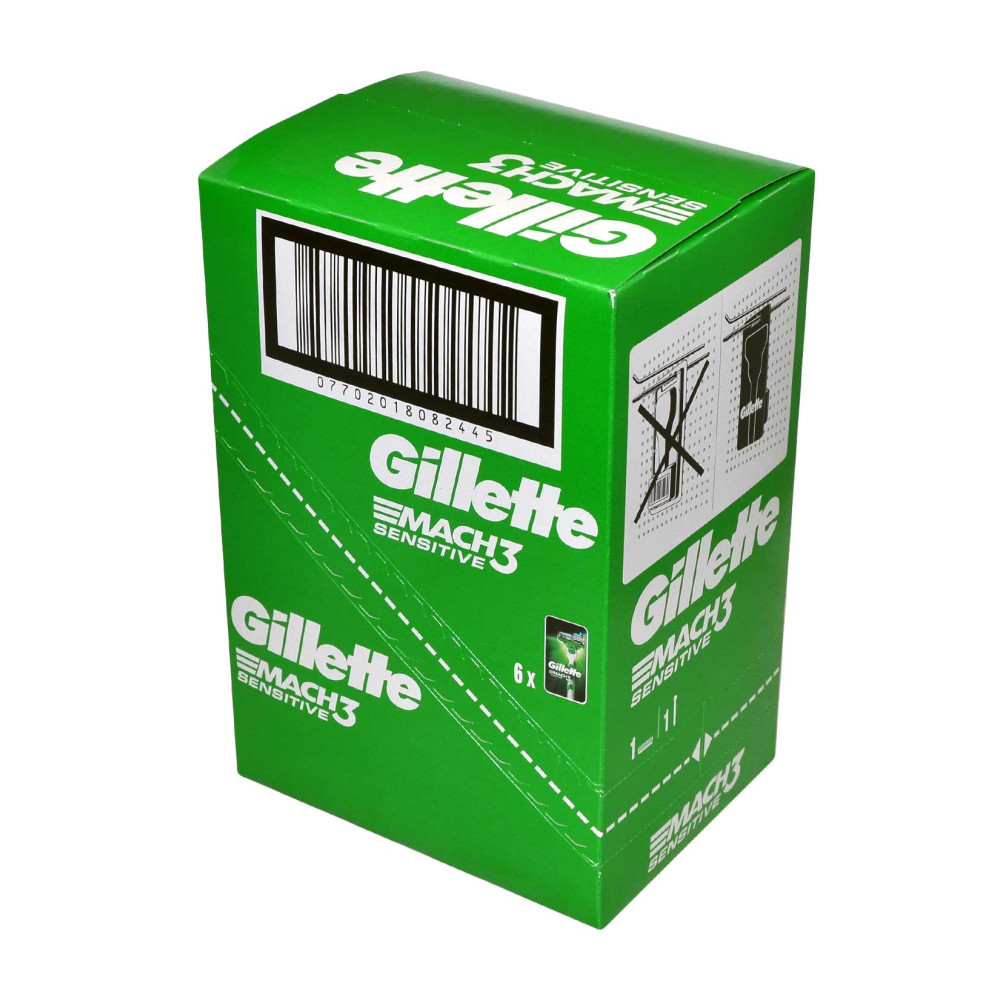 Gillette Mach 3 Tıraş Makinesi 1 up Sensitive