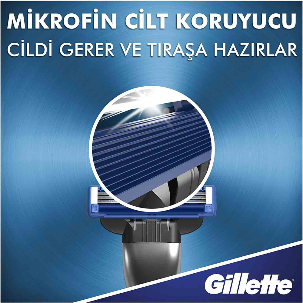 Gillette Mach 3 Tıraş Makinesi + 5 Yedek Bıçak