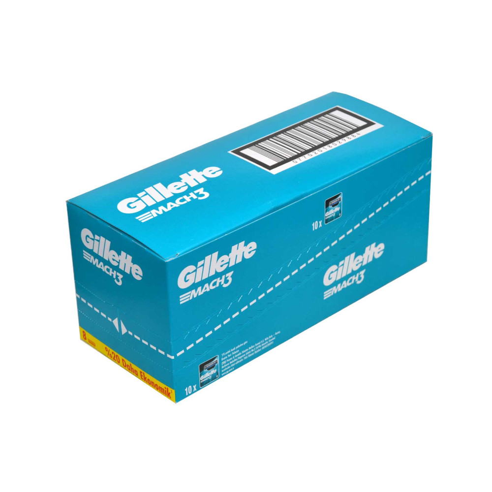 Gillette Mach 3 Yedek Tıraş Bıçağı 8'li