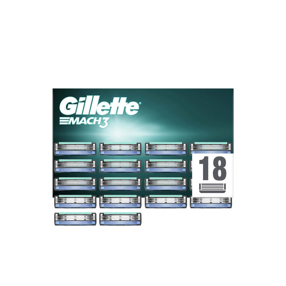 Gillette Mach3 18li Yedek Tıraş Bıçağı Karton Paket Tıraş Bıçağı ve Yedekleri Fiyatı
