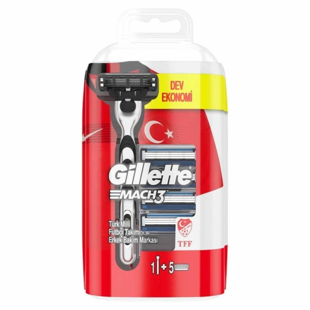 Gillette Mach3 Milli Takim Ozel Paketi Tiras Makinesi Tıraş Bıçağı ve Yedekleri Fiyatı