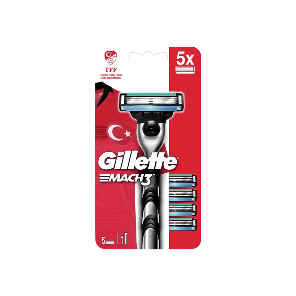 Gillette Mach3 Tıraş Makinesi + 5 Yedekli Tıraş Bıçağı 7702018556212 Kategori: Tıraş Bıçağı Tıraş Bıçağı ve Yedekleri Fiyatı