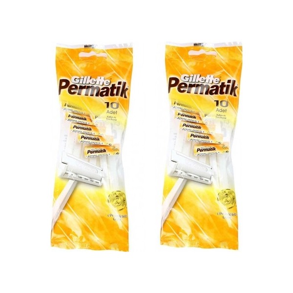 Gillette Permatik Tıraş Bıçağı 10'Lu Poşet X 2 Adet Diğer Fiyatı