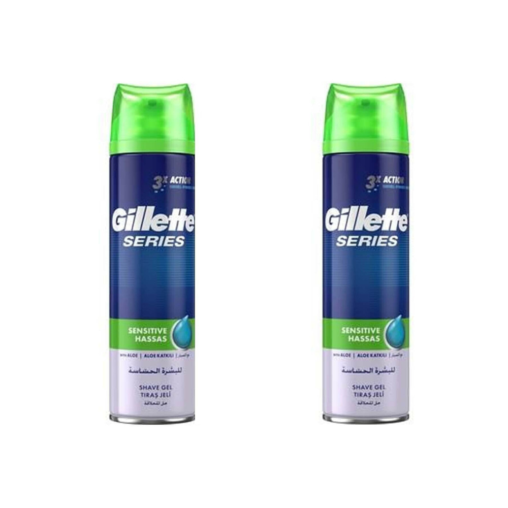 Gillette Series Tıraş Jeli Hassas Ciltler - 2 Adet Tıraş Jelleri / Köpükleri / Kremleri Fiyatı