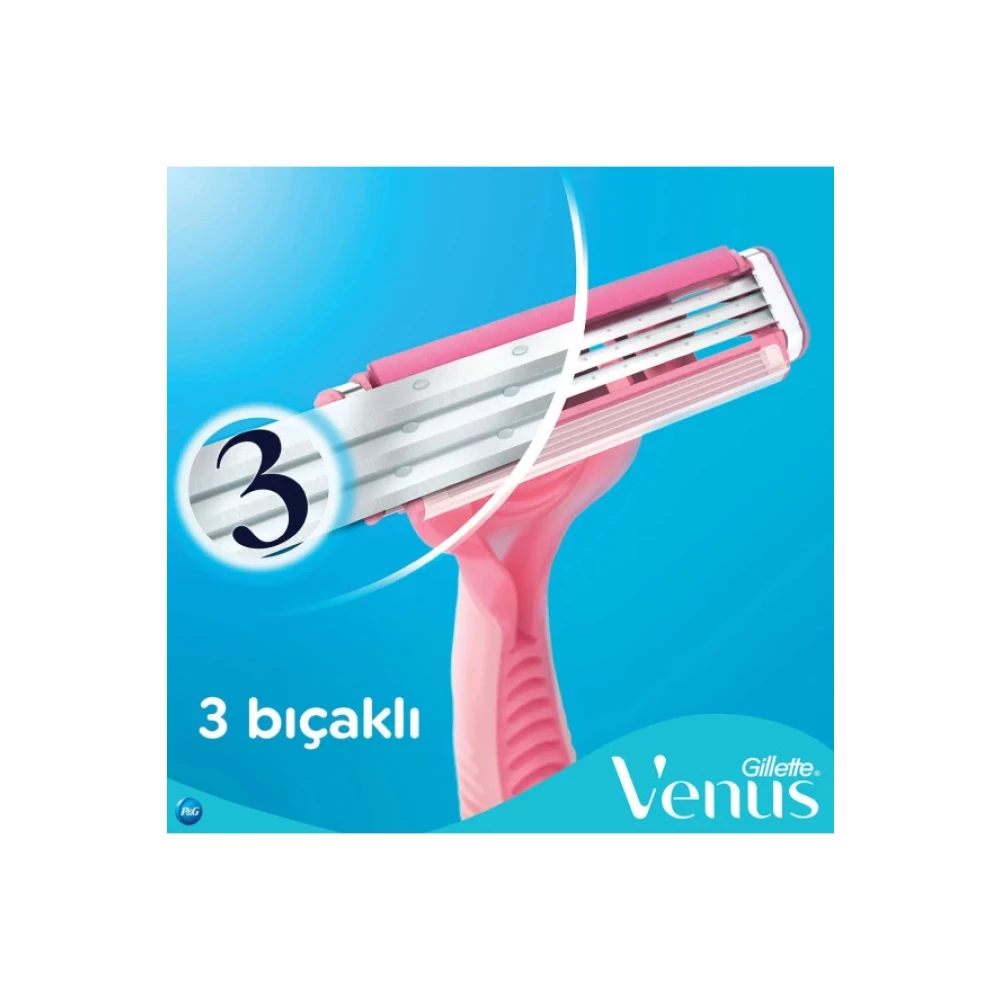 Gıllette Simply Venus 3 Basıc (4 Lü Poşet)*6 Epilasyon Aletleri Fiyatı